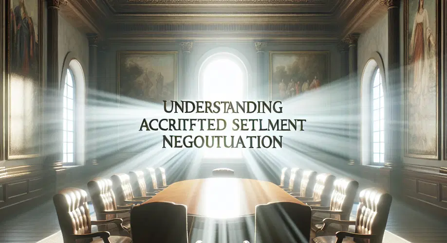 Understanding Accredited Settlement Negotiation: Pathway to Debt Relief